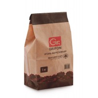 Уголь березовый GRIFON 3,0 кг крафт-пакет /1