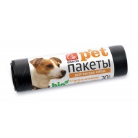 Пакеты для выгула собак GRIFON pet, 20шт в рулоне, арт 301-012